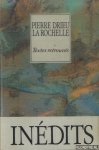 Drieu la Rochelle, Pierre - Textes retrouvés
