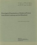 JANSSEN, H. & PAUL A. DE PAEPE. - Petrological Examination of Medieval Pottery from South Limburg and the Rhineland.