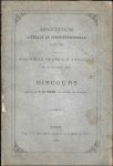 Pecher, Edouard - Association libérale et constitutionnelle d'Anvers: assemblée générale annuelle du 28 décembre 1881