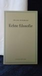 Oudemans, Th. C.W., - Echte filosofie.