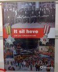 Lolkama, Johannes - reclameuitgave It sil heve : 100 jaar Elfstedentocht : ontstaan en ontwikkeling van een schaatsklassieker met afwijkende omslag door Van Wijnen bouwbedrijf.