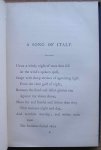 Swinburne, Algernon Charles - A Song of Italy