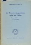 Conrad, Theodor - Zur Wesenlehre des psychischen Lebens und Erlebens