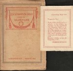 LOEB, Wilhelm - Ten schaamlen disch.