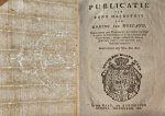  - Publicatie van zijne Majesteit den Koning van Holland, behelzende een reglement houdende de wijze waarop de ordonnantie op het middel der verponding, gearresteerd op den 20 Januarij 1807, ten uitvoer zal worden gebragt. Gearresteerd den 8sten ...