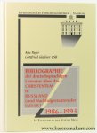 Payer, Alja / Gottfried Glaßner OSB. - Bibliographie der deutschsprachigen Literatur über das Christentum in Rußland (und Nachfolgestaaten der UdSSR) 1986 - 1993. Payer, Alja / Gottfried Glaßner OSB. - Bibliographie der deutschsprachigen Literatur über das Christentum in Rußland (und Nachfolgestaaten der UdSSR) 1986 - 1993.
