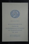 Bromberg, Dr. R.L.J.; Job van de Wael - Wellekoomspel voor de rederijkersintrede te Vlaardingen in 1616  ingeleid en van aantekeningen voorzien door Dr. R.L.J.Bromberg