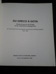  - Du Greco a Goya, Chefs d'oeuvre du Prado et de collections espagnoles, 50e anniversaire de la sauvegarde du patrimoine artistique espagnol 1939-1989