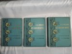 Brehm, A.E. (voor Nederland bewerkt door S.P. Huizinga) - Het leven der dieren - Deel 1: De zoogdieren. - Deel 2: De vogels. - Deel 3: Kruipende dieren - visschen - insecten - lagere dieren.