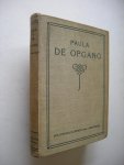Paula - De opgang (naar een Duitsch verhaal) Paula - De opgang (naar een Duitsch verhaal)