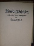 Mack, Konrad - Rudolf Schäfer.- ein deutscher maler gegenwart Mack, Konrad - Rudolf Schäfer.- ein deutscher maler gegenwart