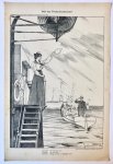 Braakensiek, Johan (1858-1940) - [Original lithograph/lithografie by Johan Braakensiek] Ook een Vredes-Conferentie? 16 Juli 1899, 1 pp.