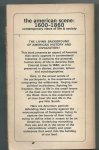 Chute, William J (editor) - The American scene 1600-1860  contemporary views of life & society