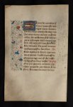  - Folio from a Latin prayerbook (Bruges, c. 1460)