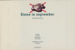 Merckx (samenst. en vert.), Kees - Steen in september. Tsjechische poëzie.