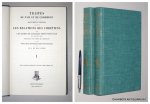 MAS LATRIE, L. DE, - Traités de paix et de commerce et documents divers concernant les relations des Chrétiens avec les Arabes de l'Afrique septentrionale au Moyen Age recueillis par ordre de l'Empereur et publiés avec une introduction historique.