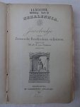 Oosterzee, H.M.C. van. - Nehalennia jaarboekje voor Zeeuwsche geschiedenis en letteren voor het jaar 1850. Tweede deel.