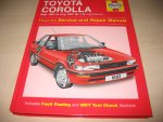 Haynes - Toyota Corolla '87 - '92 Werkplaatsboek , zeer goed