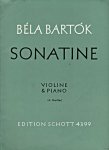 Bartók, Béla - Sonatine über Themen der Bauern von Transsylvanien. Violine & Piano (André Gertler)