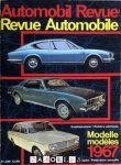  - Automobil Revue / Revue Automobile Modelle / Modeles 1967