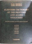  - Elsevier's Dictionary of the Printing and Allied Industries in Six Languages