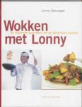Gerungan , Lonny . [ isbn 9789059561021 ]  3712 - Wokken met Lonny . ( De lekkerste gerechten uit de Aziatische keuken . ) Lonny Gerungan, de chef van de bekende culinaire televisieserie De Reistafel en de onbetwiste kenner van de Aziatische keuken, ging speciaal voor dit boek op zoek naar -