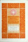 Schillings, Max von: - [Programmheft] Programma van het Concert St. Caecilia te Arnhem. Vierde concert. Dirigent: Max von Schillings.[Concertgebouworkest]