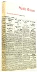 MORISON, STANLEY, MORAN, J. - Stanley Morison. His typographic achievement.