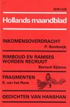 Poll, K.L. (redacteur) - Hollands maandblad 338, januari 1976