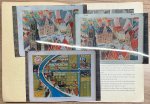  - Rare School Book, [ca. 1950], Schoolplaten | Handleiding bij drie schoolplaten aangeboden door de Rijkspostspaarbank. Door Mr. F. C. van Lakerveld en Mr. E. J. Groenevelt, [ca. 1950], 18 pp. With color photographs of the Schoolplaten enclosed.