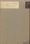Hammacher, prof.dr. A.M. - Bibliografie der geschriften van prof.dr. A.M. Hammacher. Angeboden bij zijn afscheid als directeur van het Rijksmuseum Kröller-Müller door de Regenten van de Kröller-Müller Stichting Otterlo, 13 juli 1963