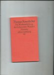 Rosenlöcher, Thomas - Die Wiederentdeckung des Gehens. Harzreise