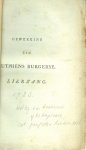 1: Tadama Mr.  R. W.  2: Aristogeton  ( pseudoniem ) - 1: De geschiedenis der stad Zutphen 2: Opwekking aen Zutphens burgerye  Lierzang