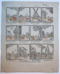  - Centsprent: De Hobbelaars, De Hengelaar, etc. [various genre scenes], no. 77.