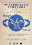 H. Hollander - De voornaamste Spelregels der Voetbal-, Hockey-, Tennis- en Korfbalsport
