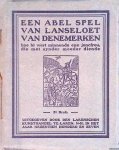 Raaf, Dr. K.H. de (inleiding) - Een abel spel van Lanseloet van Denemerken. Hoe hi wert minnende ene joncfrou, die met synder moeder diende