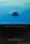 LINDEMANN NELSON, J., LINDEMANN NELSON, H., (EDS.) - Meaning and medicine. A reader in the philosophy of health care.