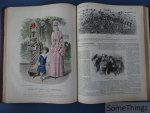 N/A. - Jules David (illustrations). - Journal des dames et des demoiselles et brodeuse illustrée réunis. Guide complet de la toilette et de tous les traveaux de dames. [Avec 24 planches en couleurs.]