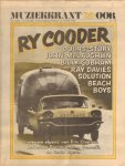 Diverse auteurs - Muziekkrant Oor 1976 nr. 15, Zesde jaargang, BEACH BOYS ( 1 p.), RAY DAVIES (KINKS, 1 p.), RY COODER (2 p.), DOORS (2 p.)