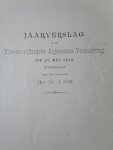 Six, J. Jhr. Dr. - Jaarverslag in de 54e Algemeene vergadering