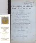 Broeksmit, Cornelis - De geschiedenis der pokken in Nederland van 1865 tot 1885, arts, geboren te Rozenburg