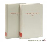 Thomas von Aquin / Klaus Bernath (ed.). - Thomas von Aquin. Erster Band Chronologie und Werkanalyse. Zweiter Band Philosophische Fragen ( 2 volumes ).