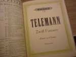 Telemann, Georg Philipp (1681-1767) - Der Kreis um Telemann  //  Zwolf Fantasien fur Klavier  //  Kleine Fantasien fur Klavier (Cembalo)