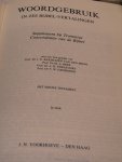 Dooren, J. P van - Woordgebruik in zes Bijbel-vertalingen N.T, Supplement bij Trommius Concordantie van de Bijbel