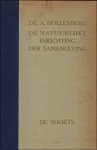 HOLLENBERG, Dr. A. - DE NATUURLIJKE INRICHTING DER SAMENLEVING: als grondslag voor een nieuwe staatkundige en sociaal-economische orde.