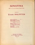 Halffter, Ernesto: - Sonatina. Ballet en un acte. Extraits:  Danza de la gitana. Pour piano seul