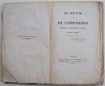 GANILH, C. - Du pouvoir et de l' opposition dans la société civile.