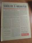 Rijksinstituut voor Oorlogsdocumentatie - Nederland in Oorlogstijd. Orgaan van het Rijksinstituut voor Oorlogsdocumentatie. 2e jaargang November 1947. Nummer 13-14