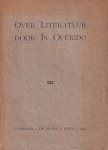 Querido, Is. - Over literatuur