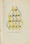  - 40 jaar AVVL. De Urn. Orgaan van de vereniging voor crematie. 32ste jaargang, no. 3